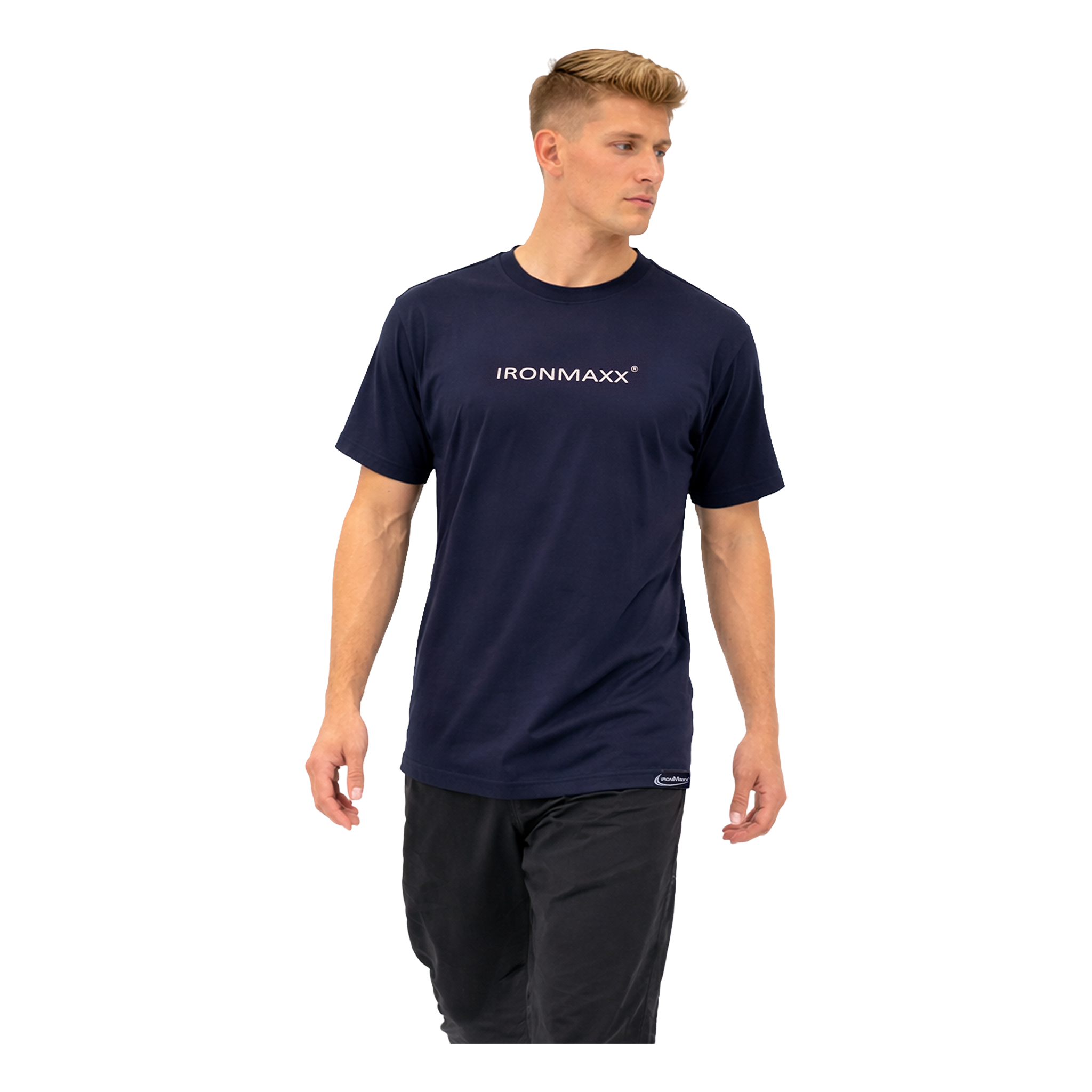 T-Shirt Herren Dunkelblau - Herren L