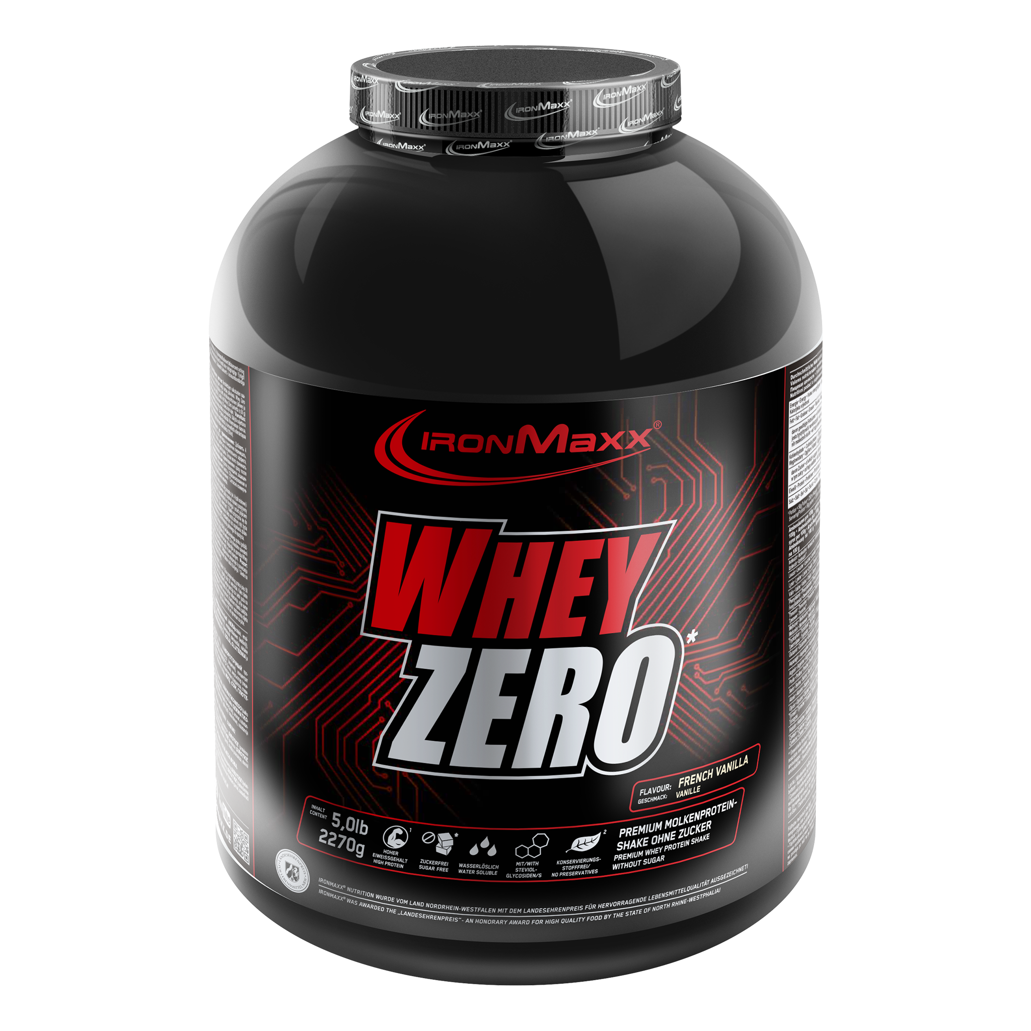 Whey ZERO (2270 g can)-French Vanilla