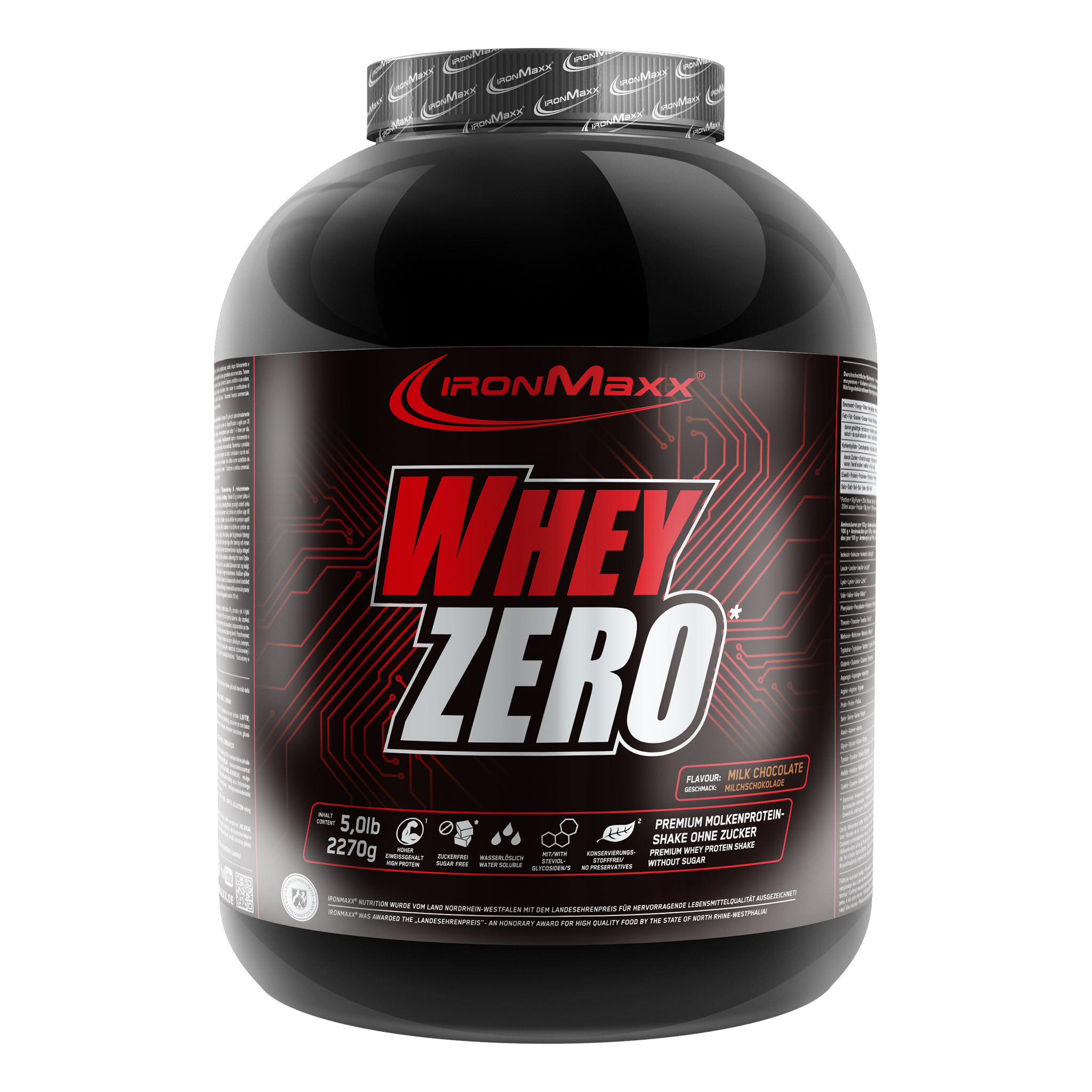 Whey ZERO (2270 g tin)-Milk Chocolate
