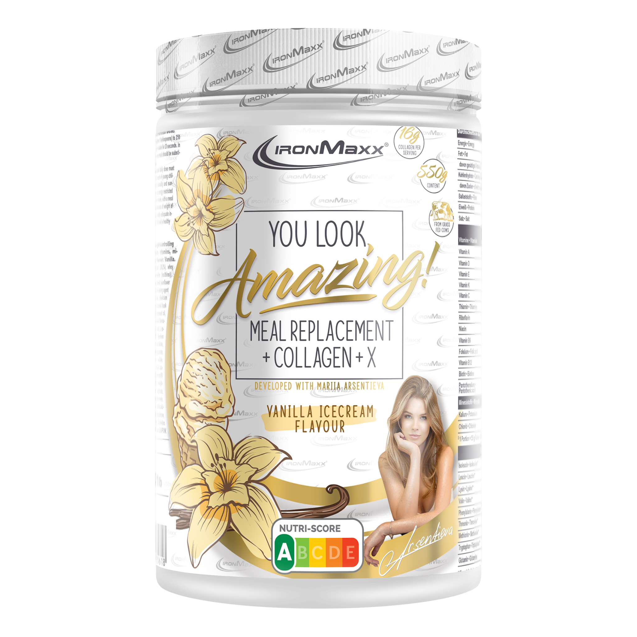 Amazing - Meal Replacement - Vanilla Ice Cream (550G)