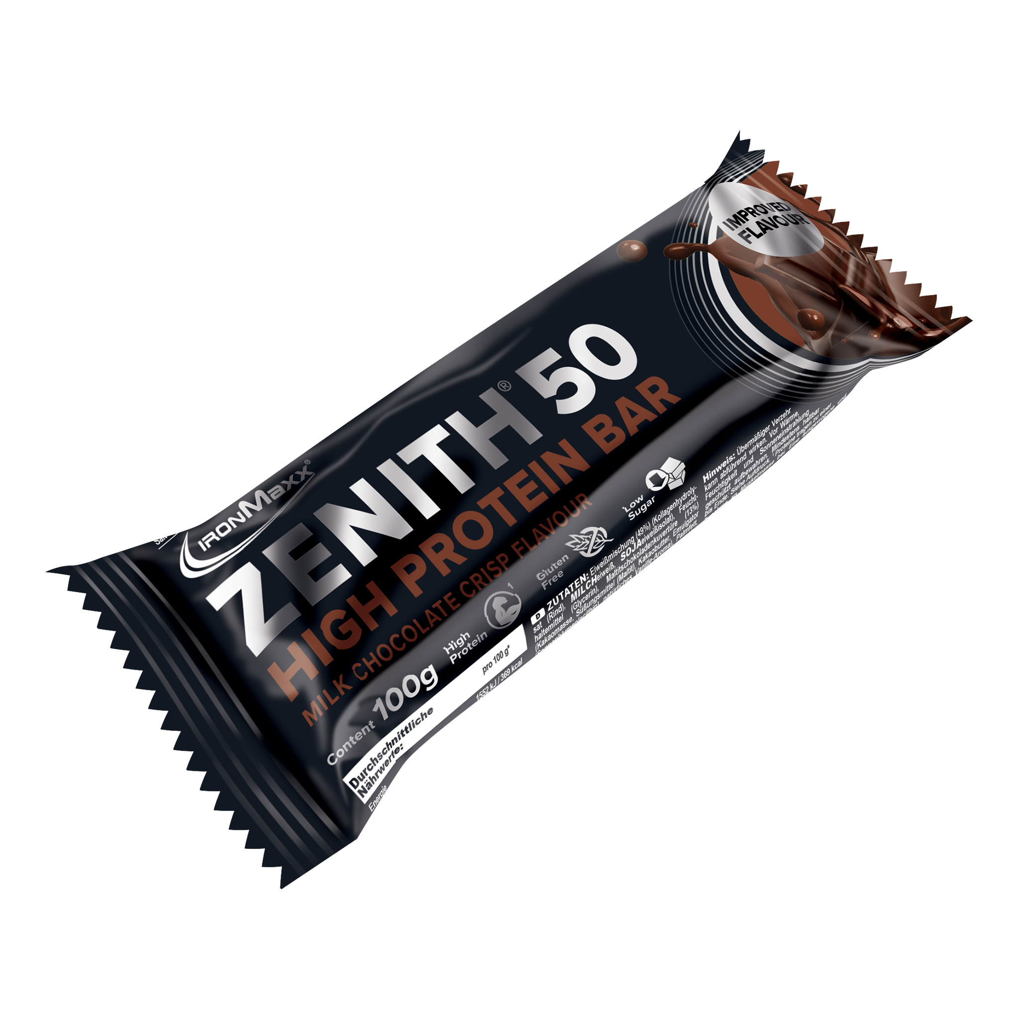 50% Zenith® protein bar (100g)-chocolate crisp
