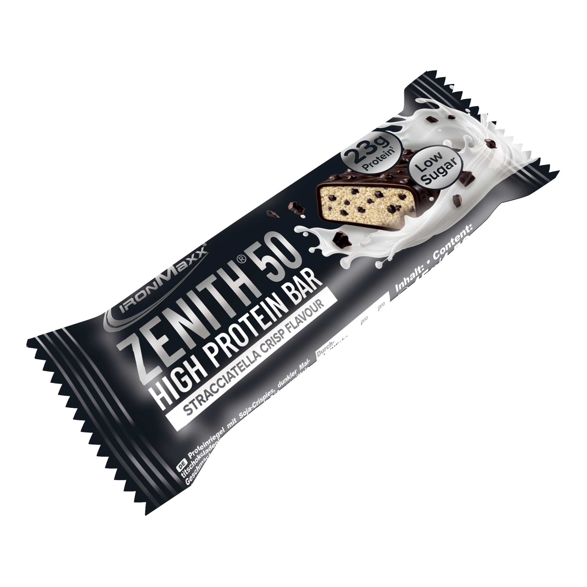 <tc>ZENITH® 50</tc> <tc>Protein</tc> Baton (45g) - <tc>Stracciatella</tc> Chrupiący