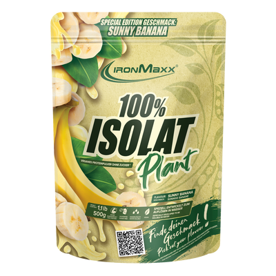 100% Isolat Plant (500g) - Sunny Banana