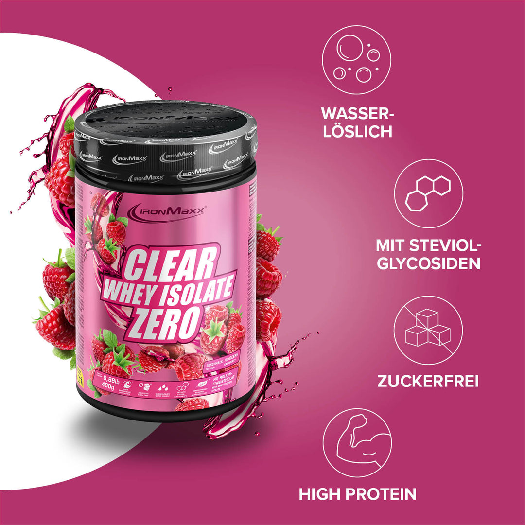 Clear Whey Isolate ZERO (400g) - Raspberry