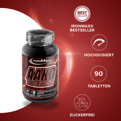 AAKG Ultra Strong - 90 Tabletten à 1600 mg