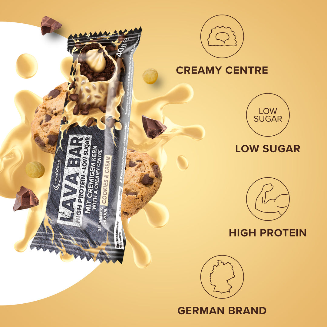 Lava Bar Protein Bar (40g) - Cookies and Cream