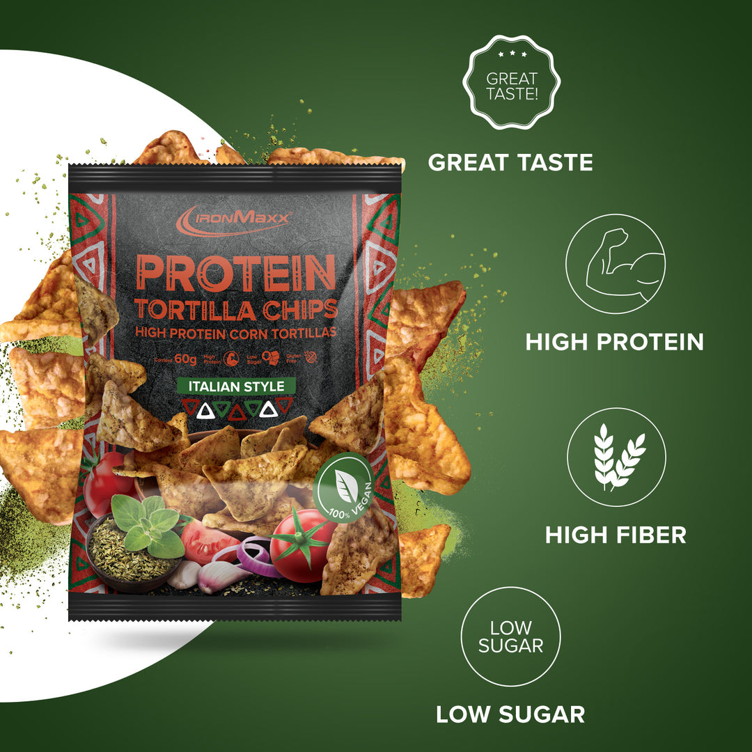 Protein Tortilla Chips 1.0 (60g) - Italian Style