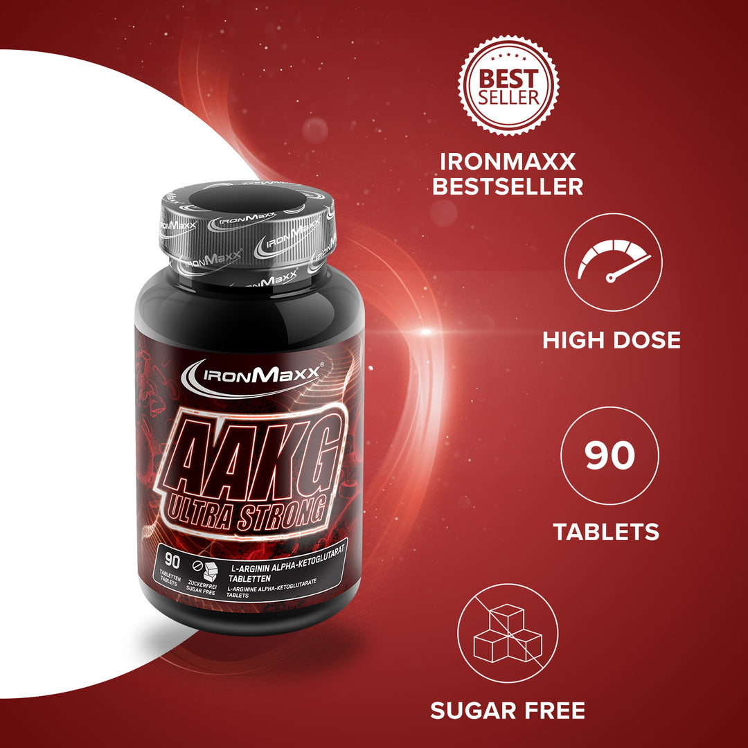 AAKG Ultra Strong - 90 tablets 1600 mg each