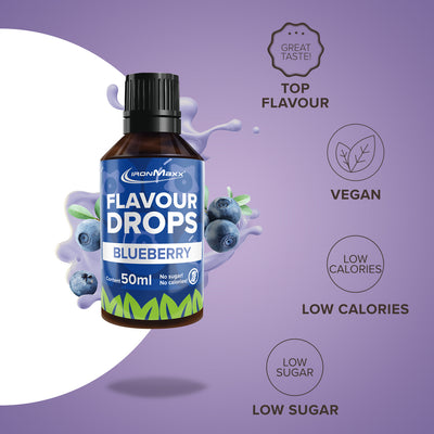 Flavour Drops (50ml) - Blueberry