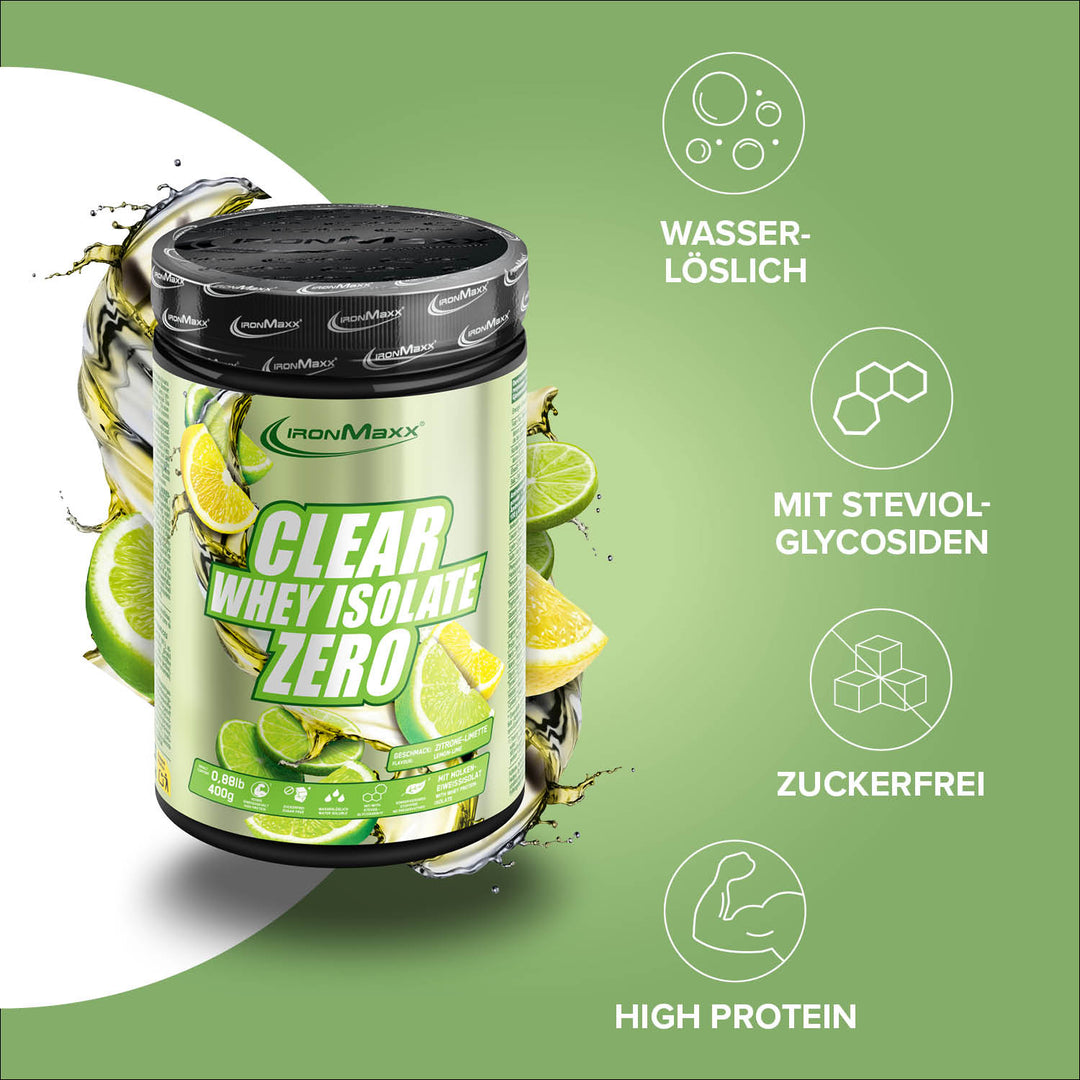 Clear Whey Isolate ZERO (400g) - Lemon Lime