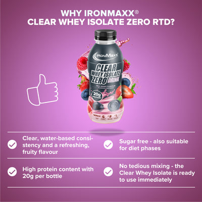 Clear Whey Isolate RTD (500ml) - Wildberries