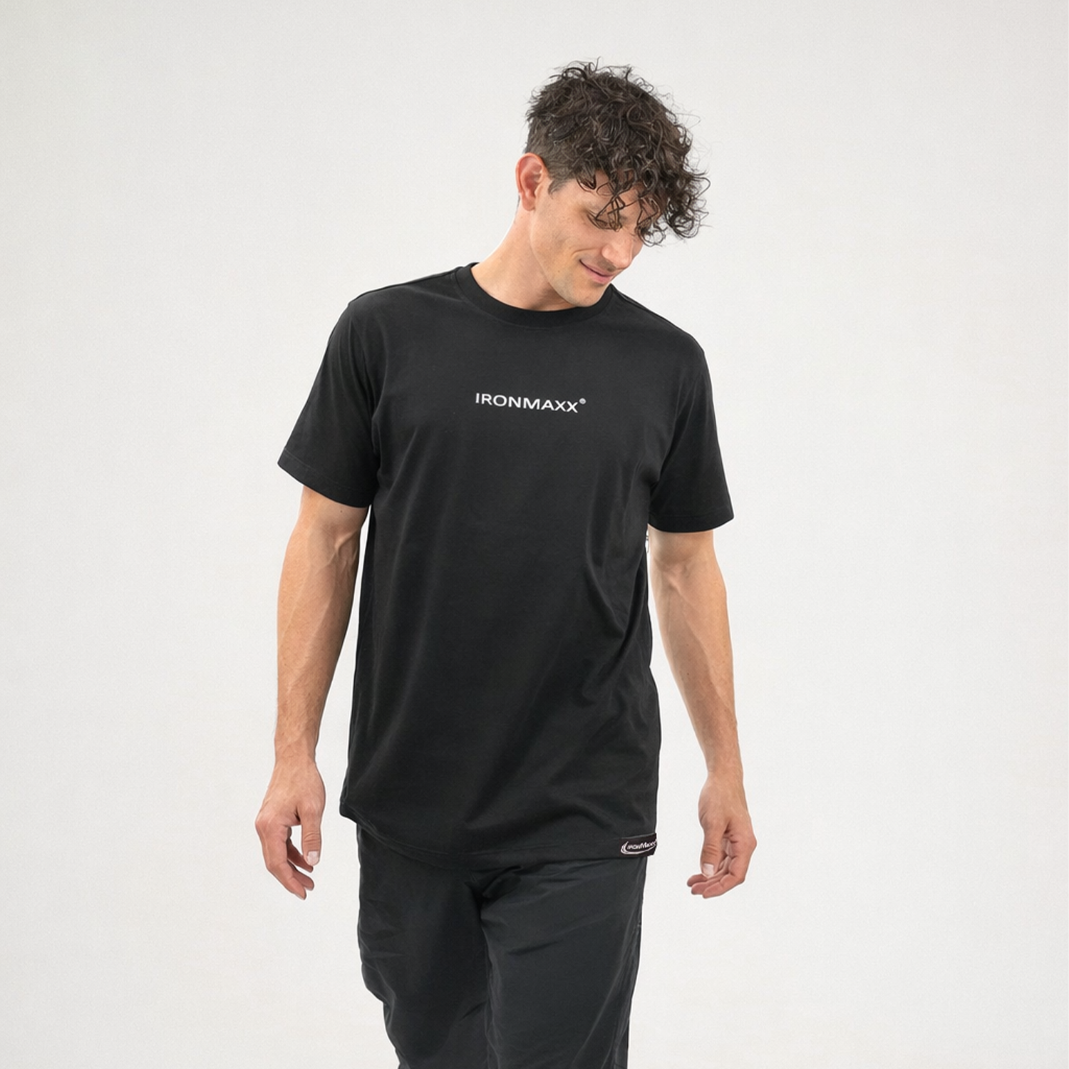 Camiseta Hombre Negra - Hombre L