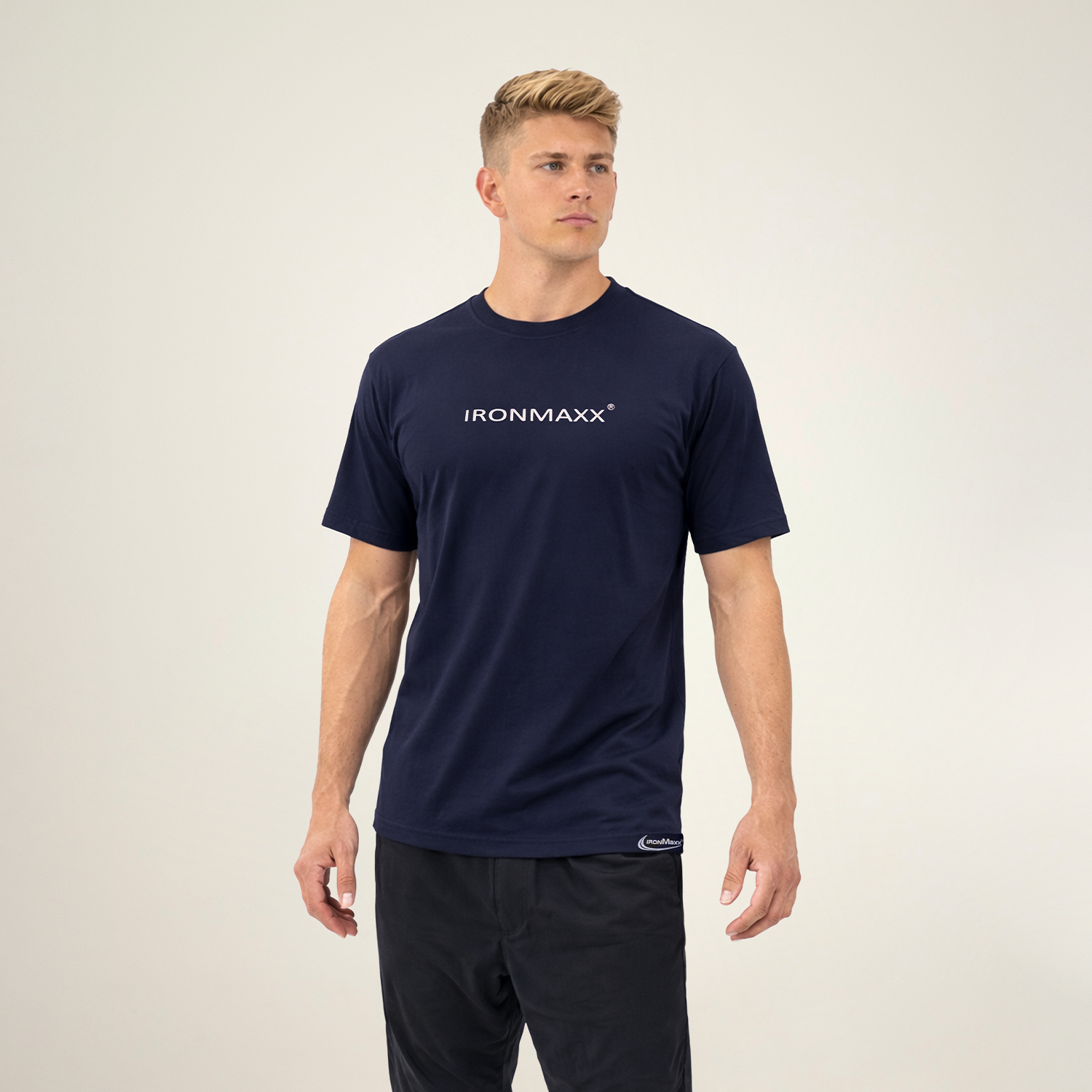 T-Shirt Herren Dunkelblau - Herren L