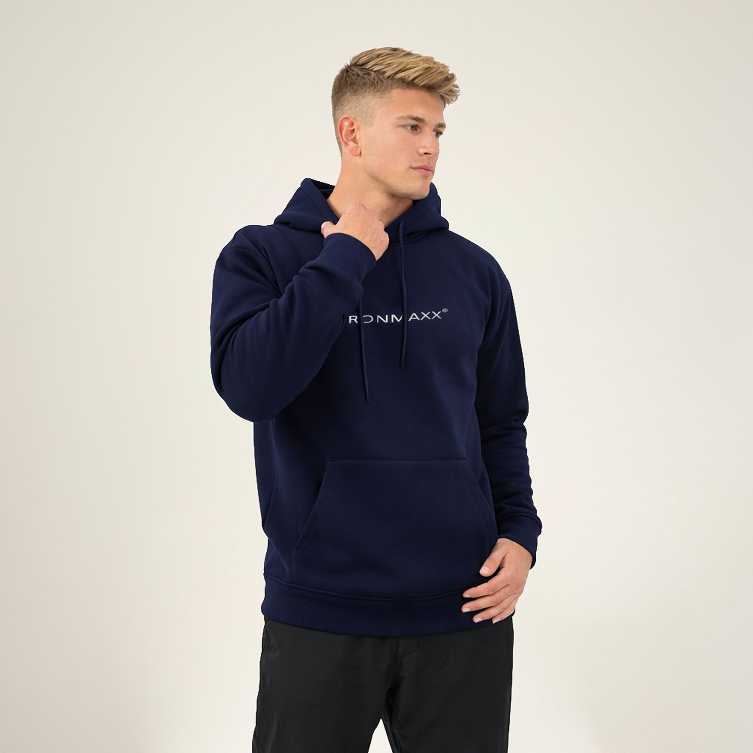Hoodie Dunkelblau Unisex - L