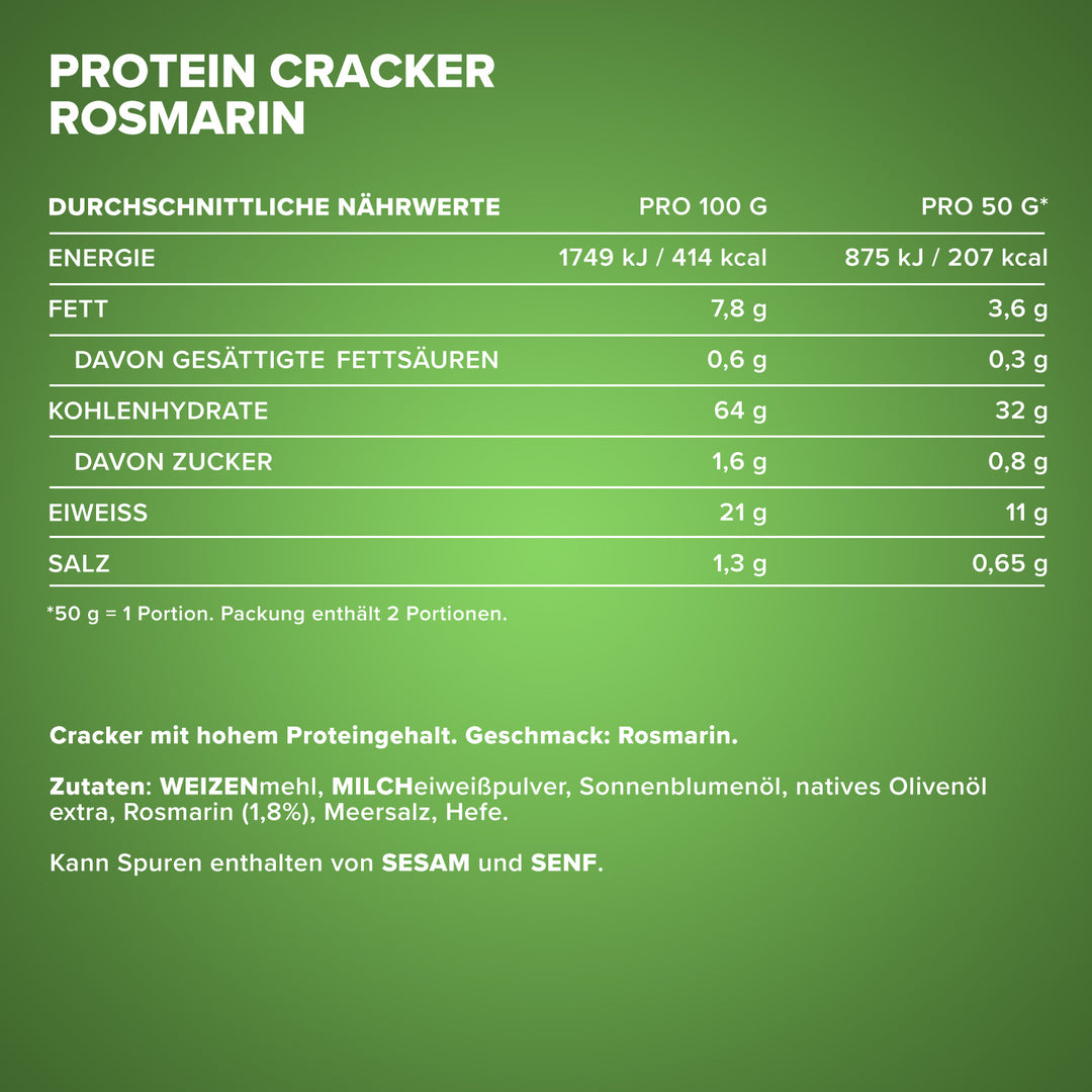 Protein Cracker (100g) - Rosemary