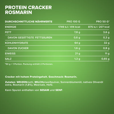 Protein Cracker (100g) - Rosemary