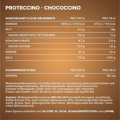 Proteccino (500g) - Chocolate