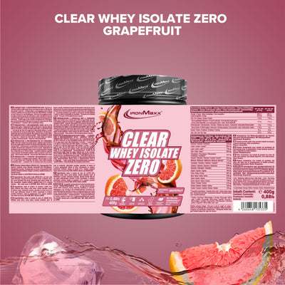 Clear Whey Isolate ZERO (400g) - Grapefruit