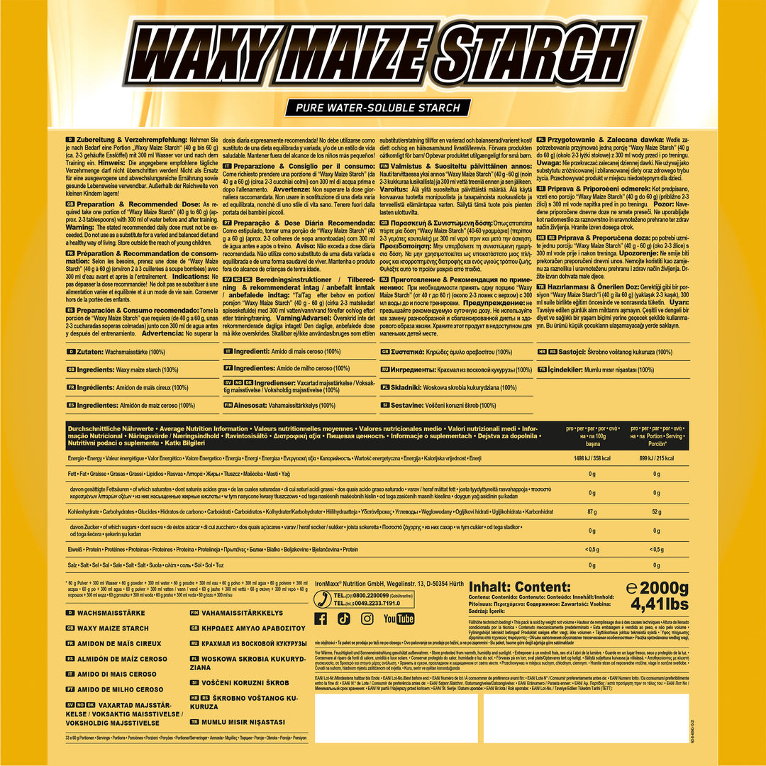 Waxy Maize Starch (2000g)