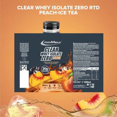 Clear Whey Isolate RTD (500ml) - Peach Ice Tea