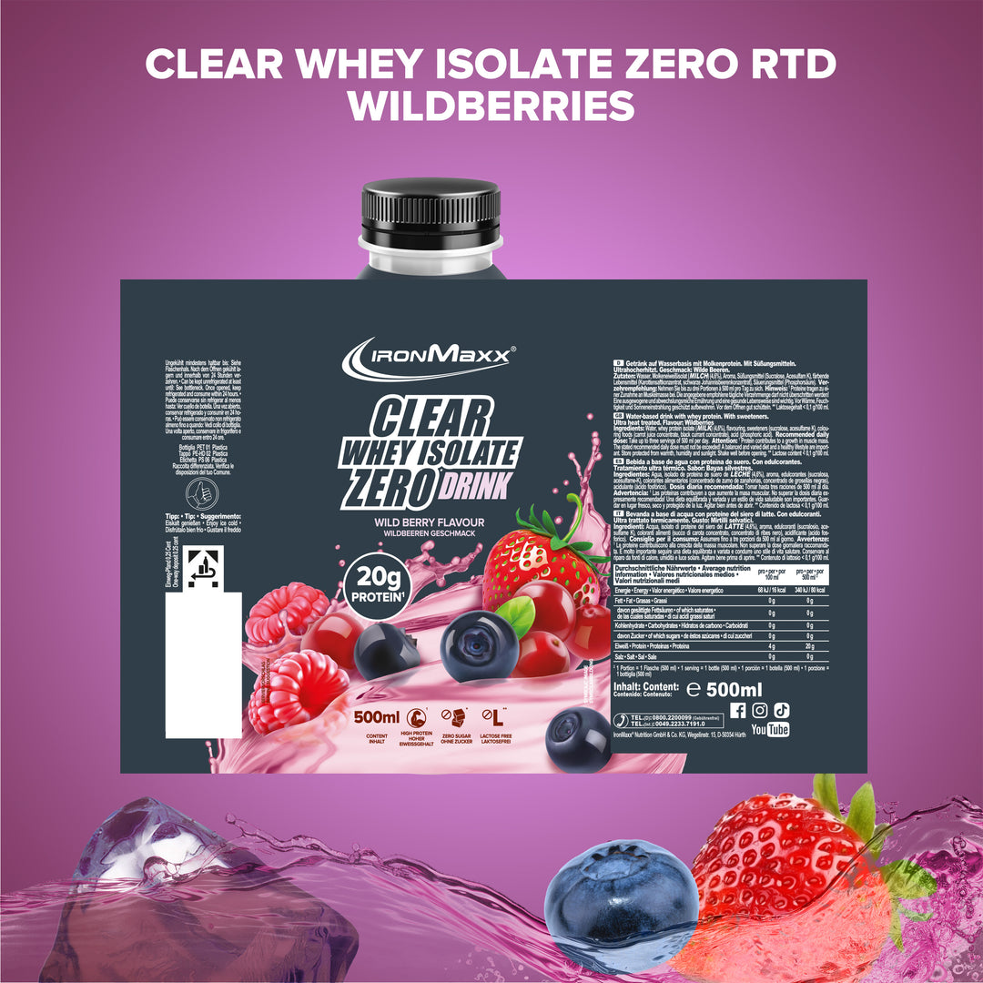 Clear Whey Isolate RTD (500ml) - Wildberries