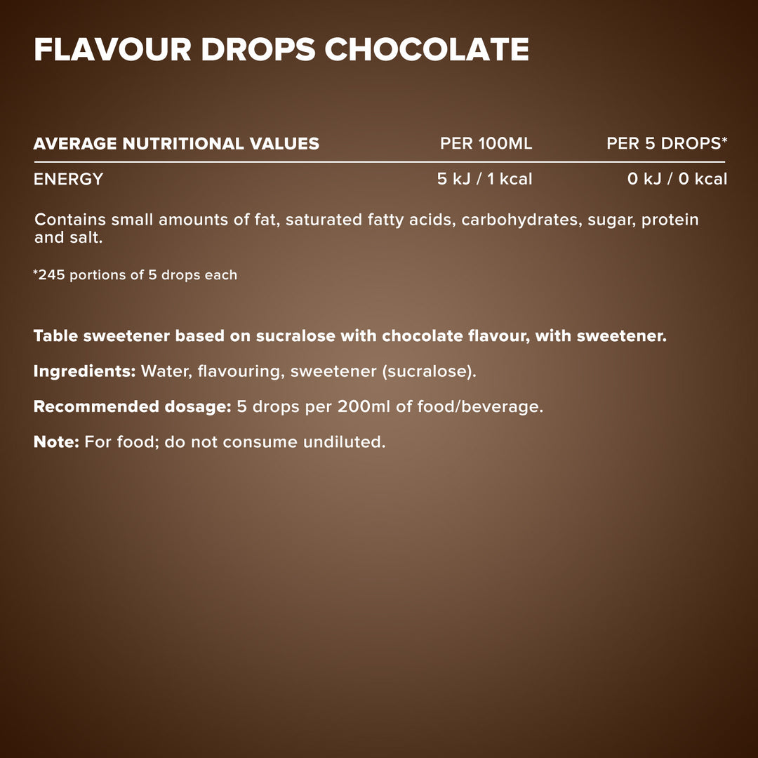 Flavour Drops (50ml) - Chocolate