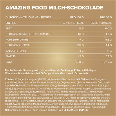 Amazing Food (330g) - Milk Chocolate