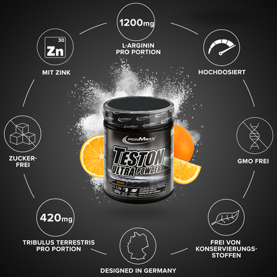 Teston Ultra Powder  (500g) - Orange