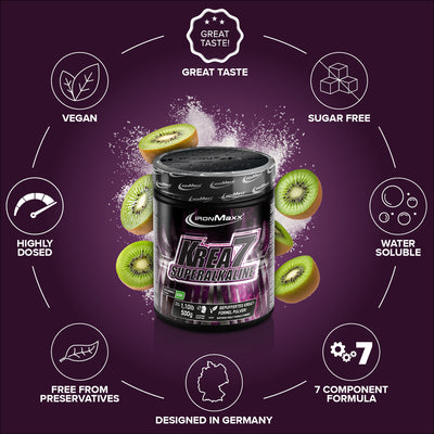 Krea7 Superalkaline Powder (500g) - Kiwi
