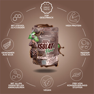 100% Isolat Plant (500g) - Creamy Chocolate