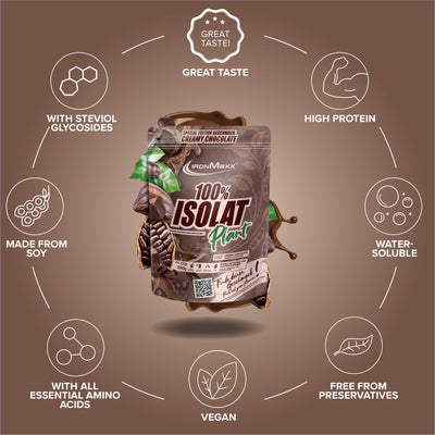100% Isolat Plant (500g) - Creamy Chocolate