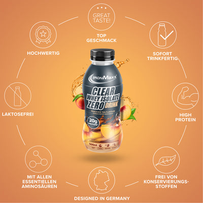 Clear Whey Isolate RTD (500ml) - Pfirsich Eistee