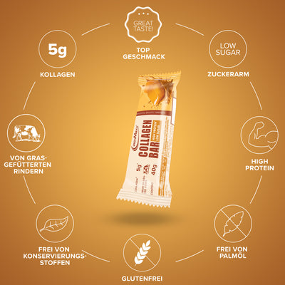 Collagen Bar (40g) - Caramel
