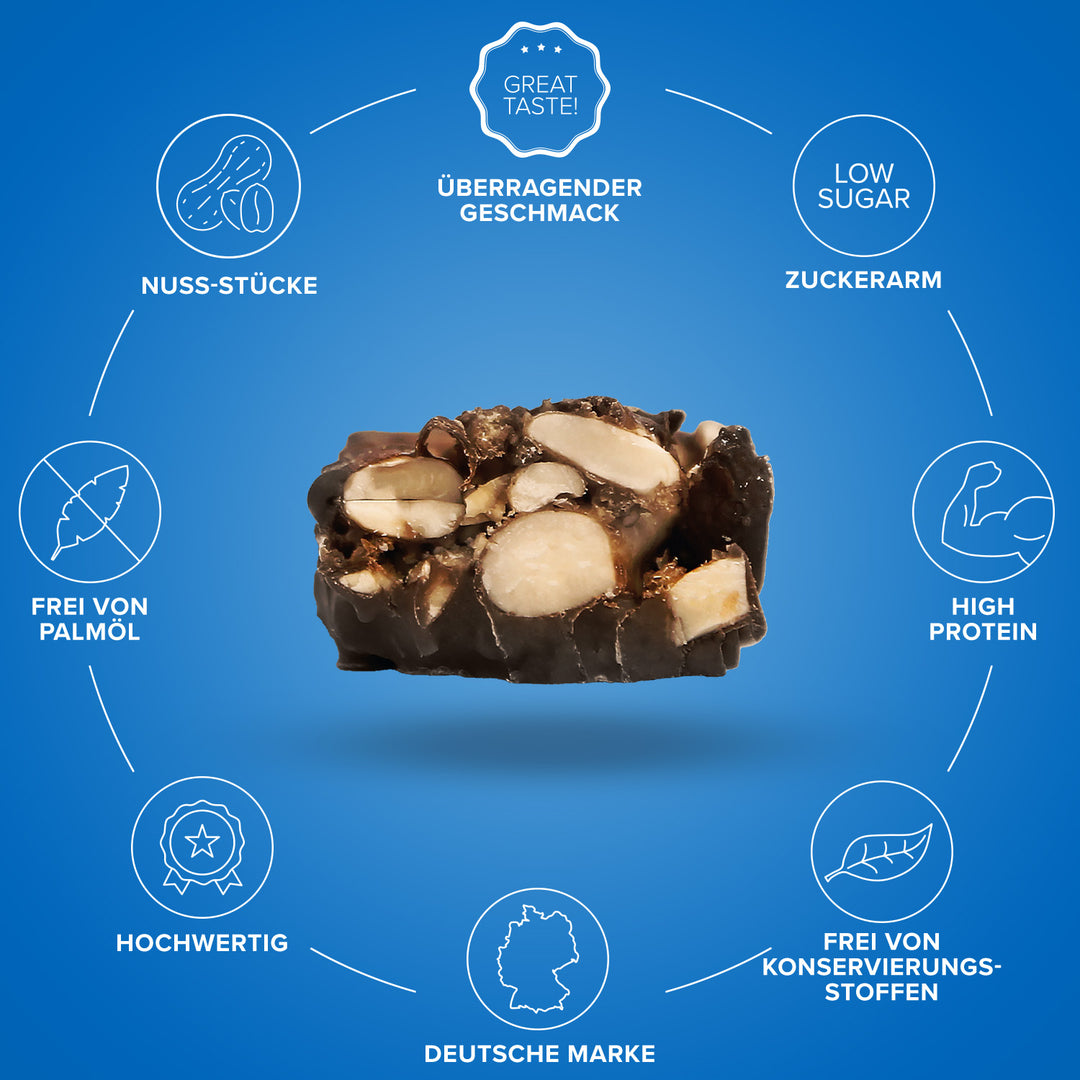 Nutty Bar (40g) - Dark Chocolate Nut