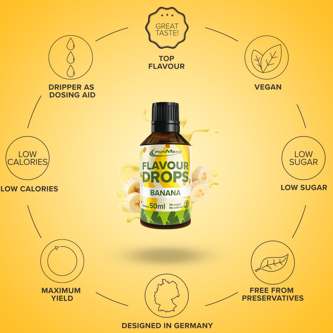 Flavour Drops (50ml) - Banana