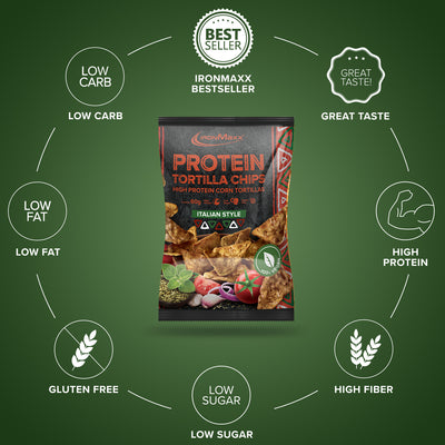 Protein Tortilla Chips 1.0 (60g) - Italian Style