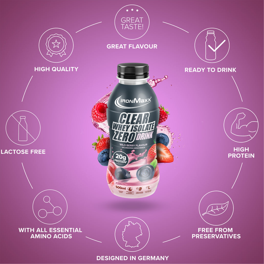Clear Whey Isolate RTD (500ml) - Wildberries