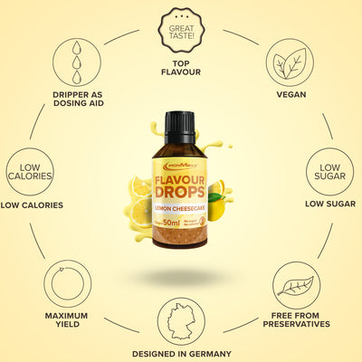 Flavour Drops (50ml) - Lemon-Cheesecake