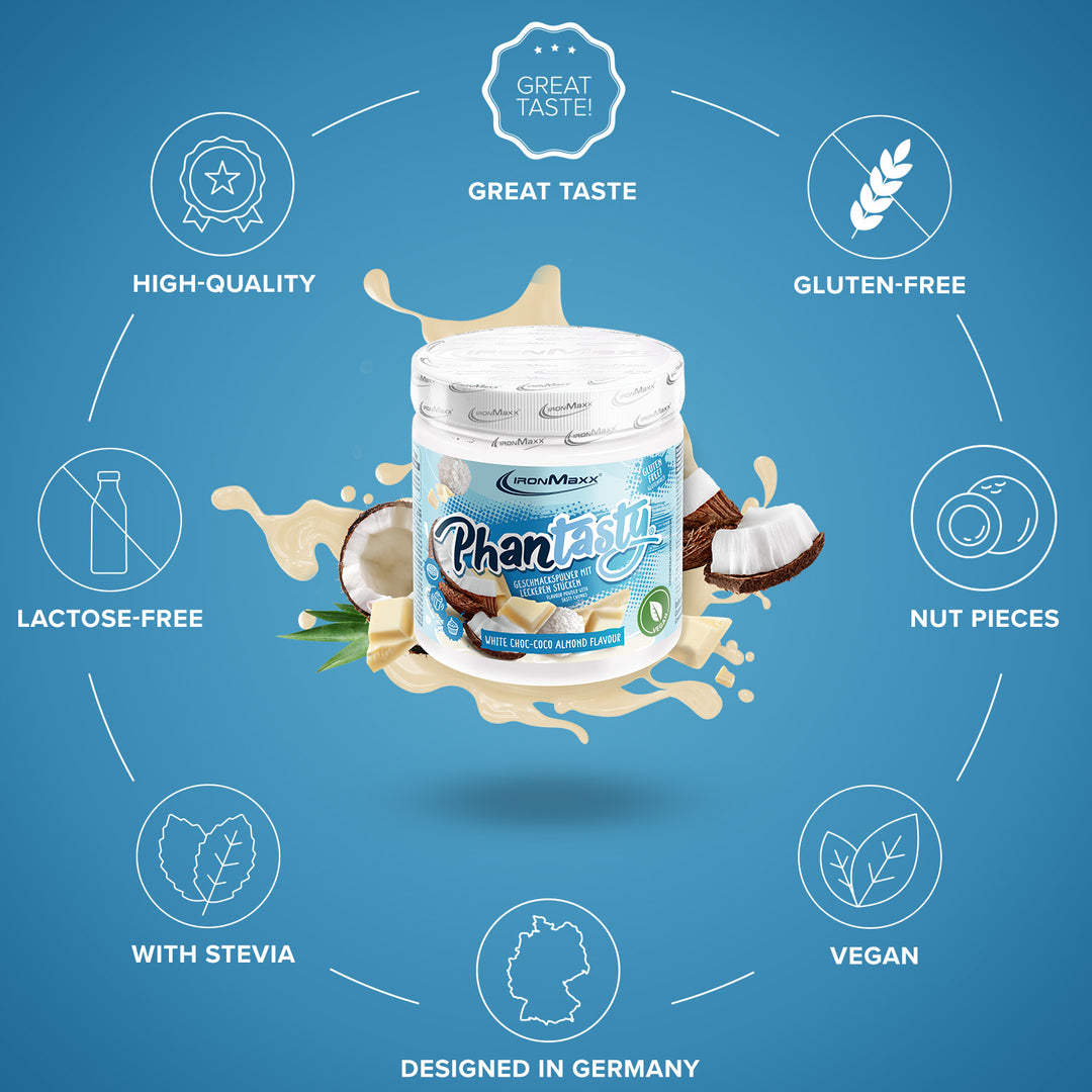 Phantasty (250g) - White Choc Coco Almond