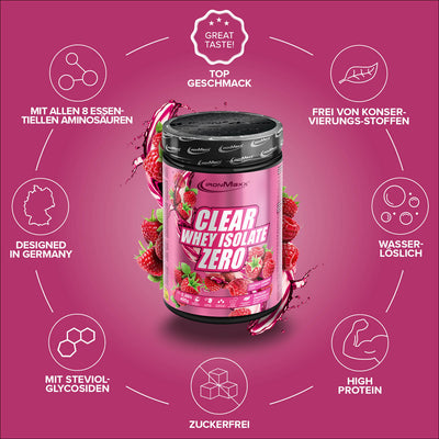 Clear Whey Isolate ZERO (400g) - Raspberry