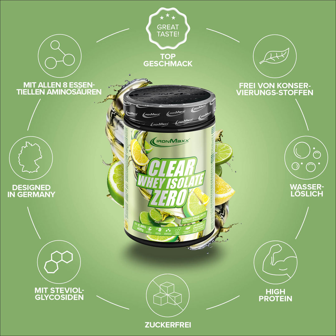Clear Whey Isolate ZERO (400g) - Lemon Lime