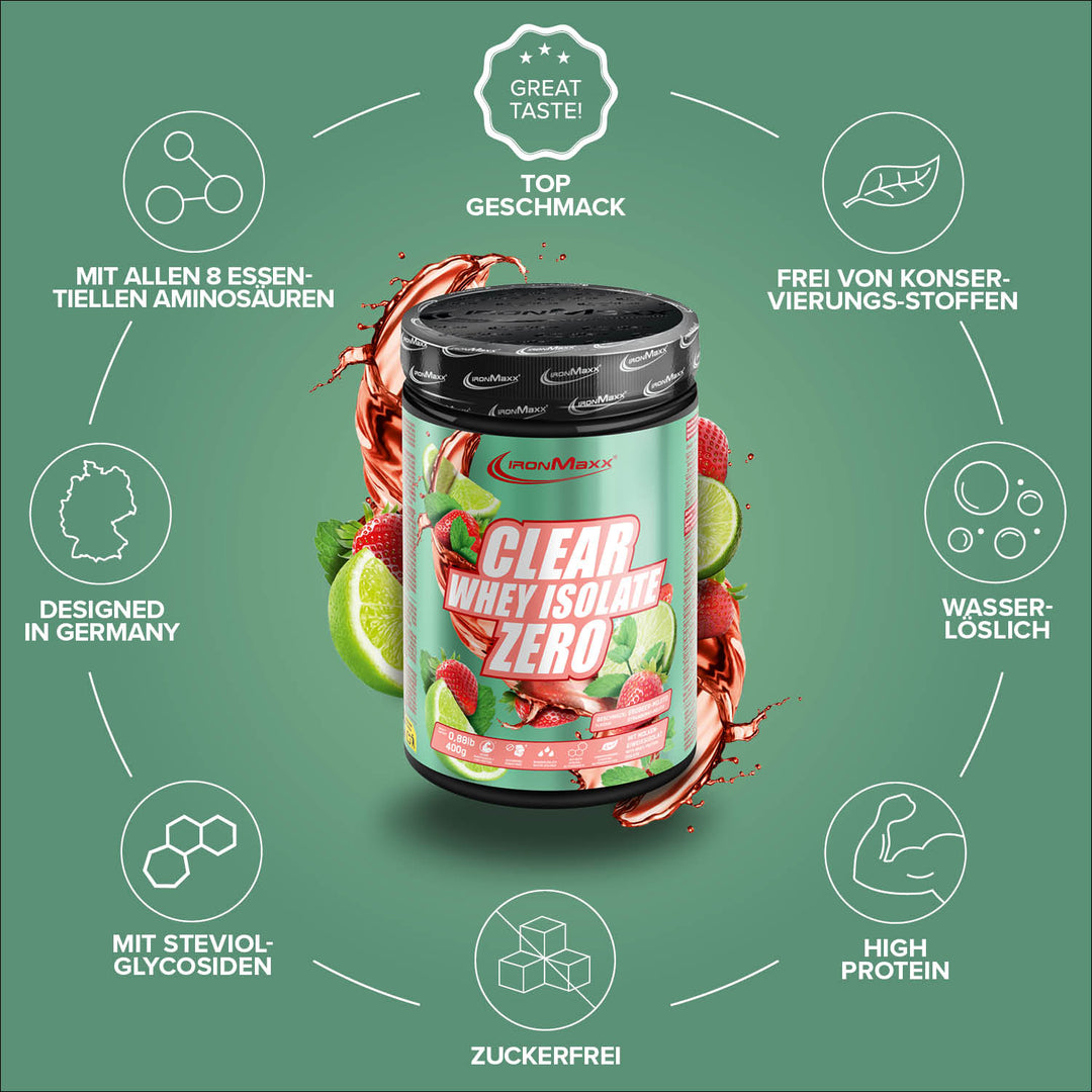 Clear Whey Isolate ZERO (400g) - Strawberry Mojito