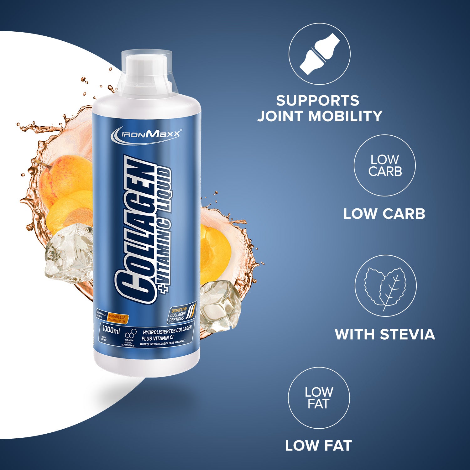 Collagen + Vitamin C Liquid Mirabelle (1000ml)