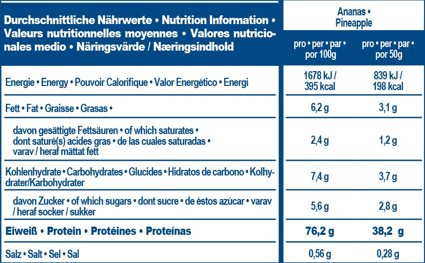 100% Whey Protein (500g) - Ananas