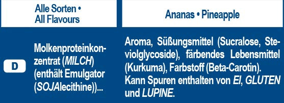 100% Whey Protein (500g) - Ananas