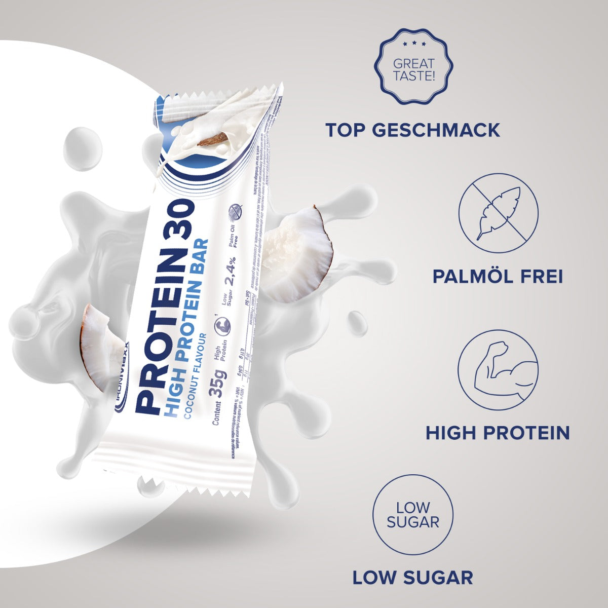 Protein 30 Protein Bar - Coconut (24x35g)