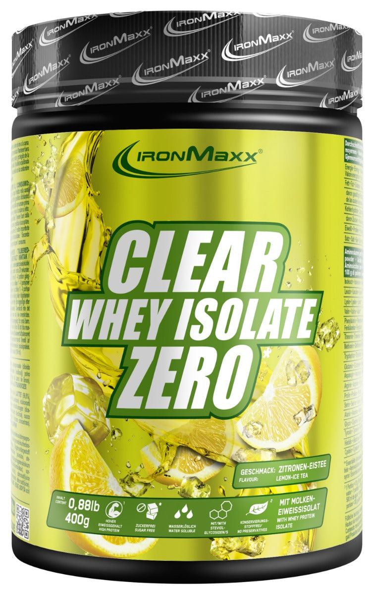Clear Whey Isolate ZERO - 400g Dose Lemon Ice Tea