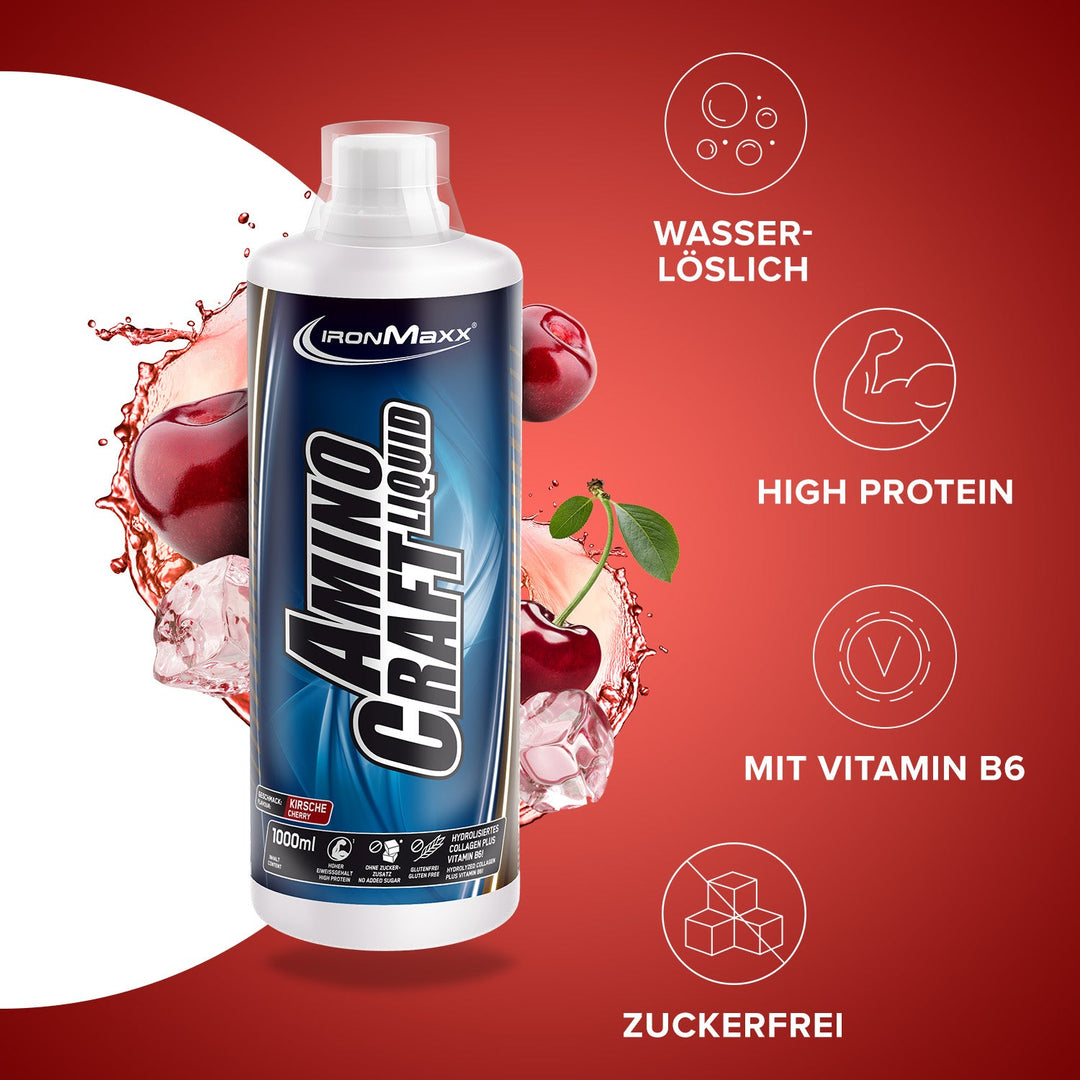 AminoCraft Liquid (1000ml) - Kirsche