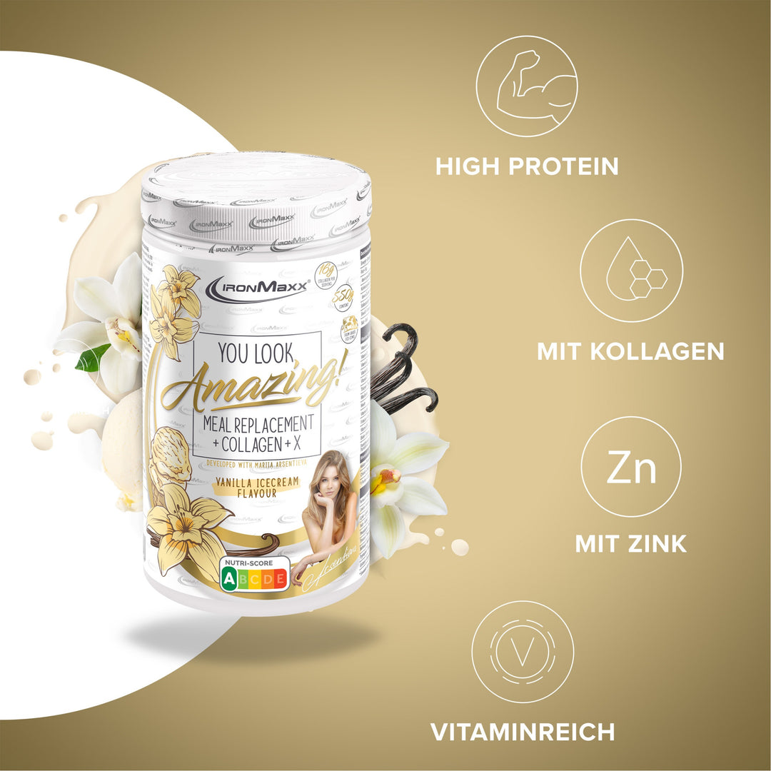 Amazing Food Mahlzeitenersatz (550G) - Vanilla Ice Cream