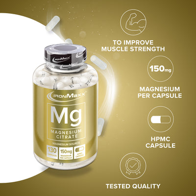 Magnesium - 130 capsules
